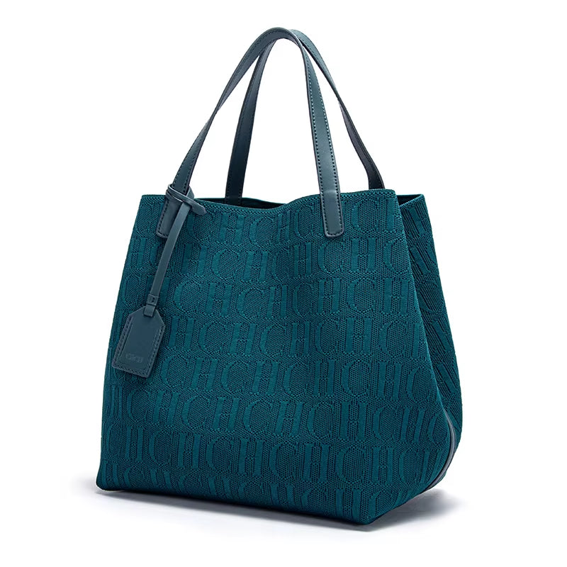 Fashionable Classic New Solid Color Outer Bag Women'S Handbag Exquisite Craftsmanship Large Capacity Tote Bag