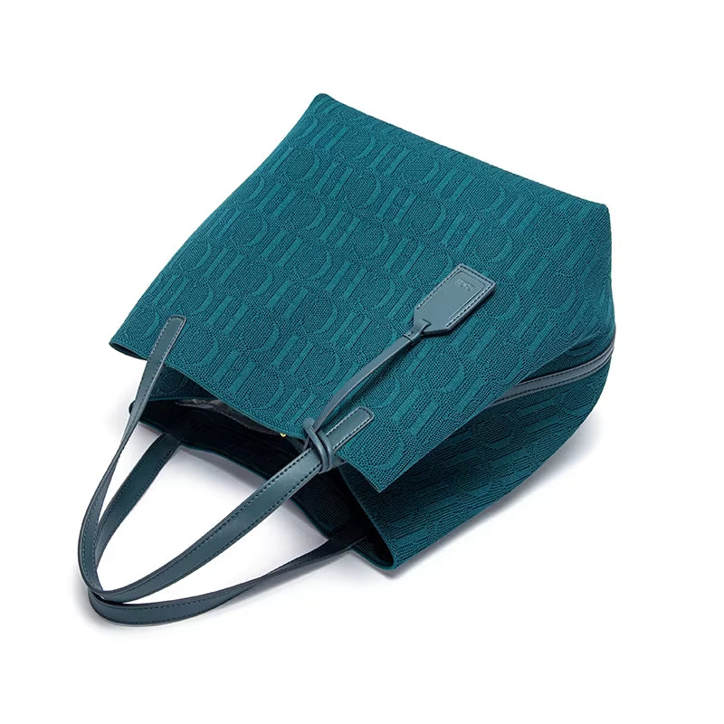 Fashionable Classic New Solid Color Outer Bag Women'S Handbag Exquisite Craftsmanship Large Capacity Tote Bag