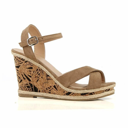 Ladies New Wedge Sandals Womens Fancy Party Dress Platform Summer Holiday Shoes